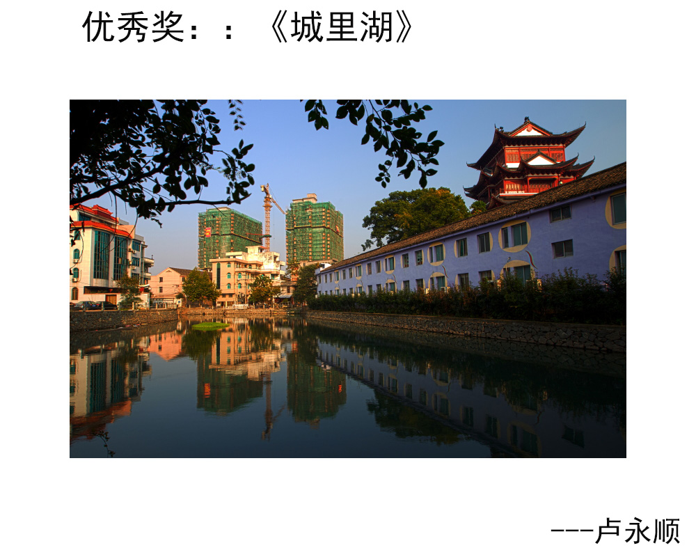 优秀奖：《城里湖》---卢永顺.JPG