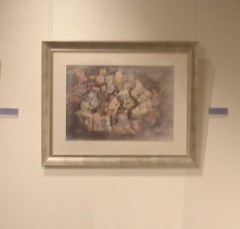 叶升夫老师的参展作品《文明启示》