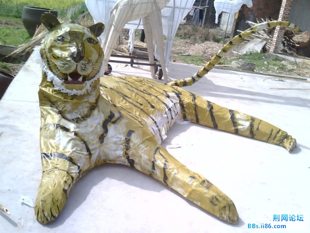 还没完工的老虎