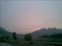 夕阳西下