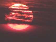 早晨的太阳