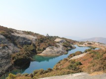 方山顶的湖！