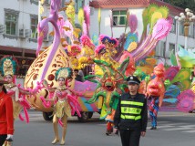 花车游行队