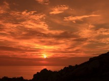 8月18号早晨大柞日出